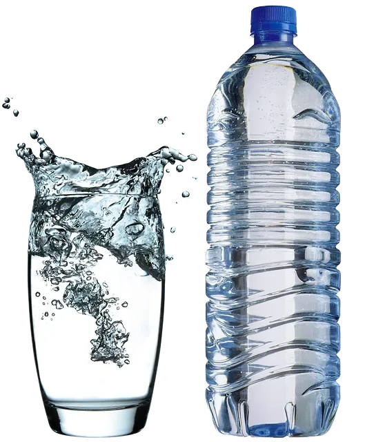 Stilles Wasser in Plastik
